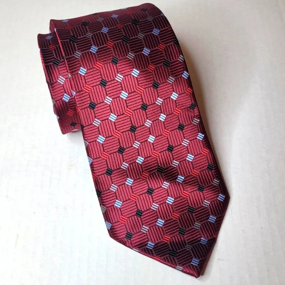 Van Heusen Men's Geometric Pattern Necktie *